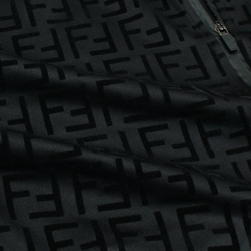 FNDI Lightweight Flock Printed Zipper